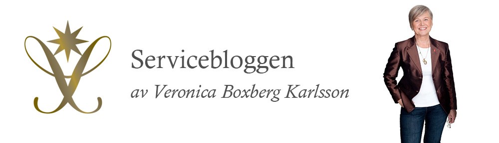 Servicebloggen av Veronica Boxberg Karlsson